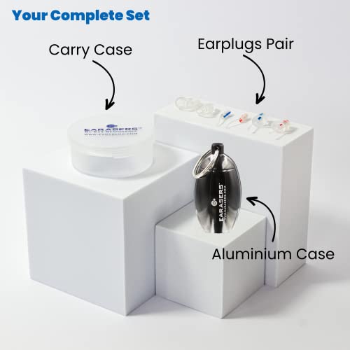 19dB Noise Reducing Earplugs w/Case - Medium - view 6