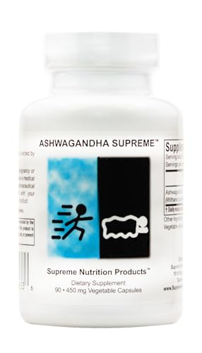 Supreme Nutrition Ashwagandha Supreme, 90 Pure Ashwagandha Vegetarian Capsules