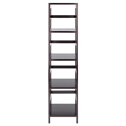 Leo Beech Wood 4-Tier Shelf, Espresso92514 - view 4