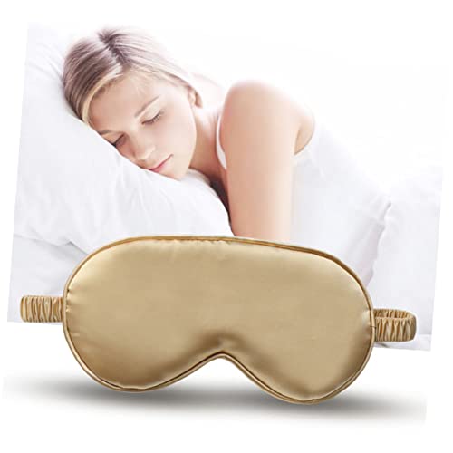 Artificial Silk Sleeping Mask 4 Piece Set with Hair Tie and Bag - view 2