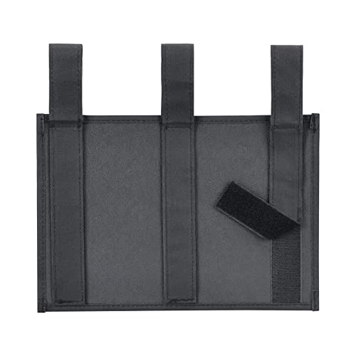 Hanging Bedside Caddy, Bedside Storage Organizer for Magazine, Phone, Remote control (Classic4 Pockets-Black) - view 5