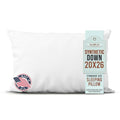 Synthetic Down Sleeping Pillow Insert - Standard Size Premium