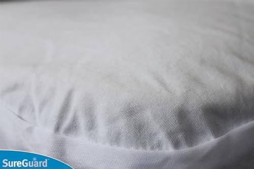 SureGuard Smooth Waterproof Mattress Protector, Twin Size Mattress Cover - view 4