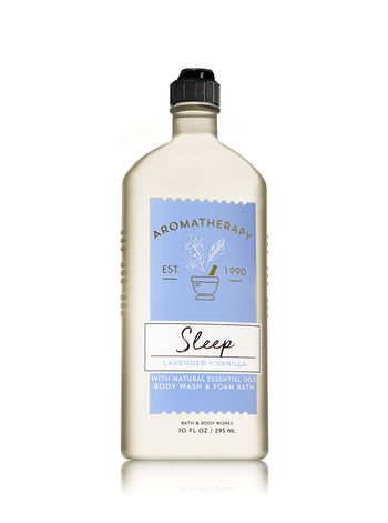 Aromatherapy -Sleep - Lavender Vanilla – Bundle - Body Wash & Foam Bath 10oz. & Body Cream 8 oz - view 2