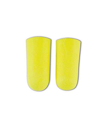 10080529120639 312-1250 Soft Yellow Neon Disposable Uncorded Earplugs, One Size Fits All (Pack of 200)
