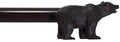 3/4” Farmhouse Bear Adjustable Window Treatment Single Curtain Rod, 28"-48", Oil Rubbed Bronze (ORB)