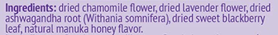 Calm Tea with Ashwagandha, Lavender & Honey, Vegan, 25 Tea Bags - view 6