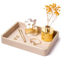 Perfume Tray Valet Tray Night Stand Bedside Organizer| Perfume Organizer Catchall| Perfume Trays for Dresser Vanity Tray for Dresser Countertop| Perfume Holder| Nightstand Organizer Women