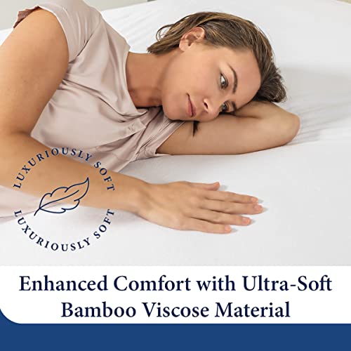 Luxury Mattress Protector Rayon Derived from Bamboo - view 3