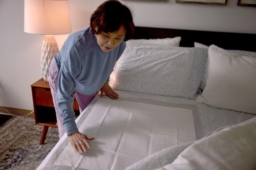 Wings Extra Absorbency Premium Underpad, White, 30 x 36IN, Disposable Bed Pads, Chux Pads, Adults, Elderly, Kids - Case of 70 - view 6