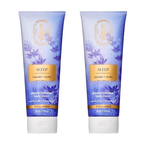 Lavender Vanilla Body Cream, 8 fl oz, 2 Pack