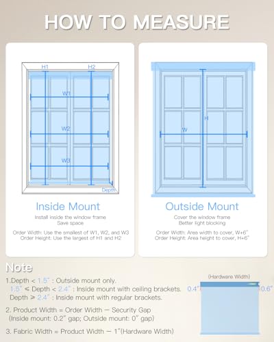Motorized Roller Shade, Blackout Smart Window Blind with Remote - view 5