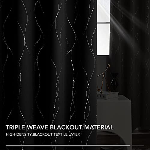 Living Room Curtains 84 Inches Long, Blackout Curtains for Bedroom - view 3