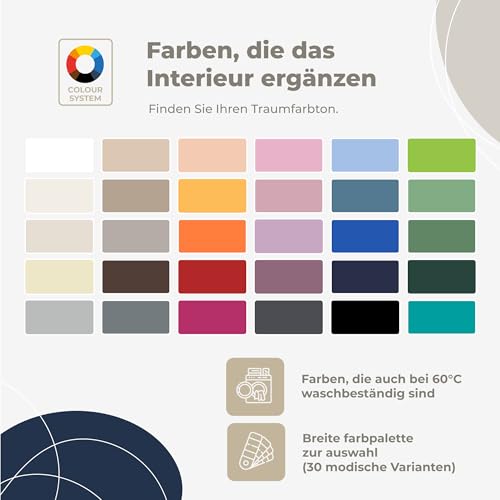 Fitted Sheet 120 x 200 cm Blue – 100% Cotton Jersey, 30 cm Corner, Elastic All Around – for Mattresses up to 25 cm – Oeko-TEX Standard 100, Made in the EU - view 5