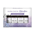 Essential Oil Relaxation Kit, 4-Pack, Lavender, Patchouli, Sweet Orange, Chill Pill