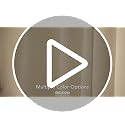 100% Blackout Curtains 72 Inch Long for Bedroom with Black Liner - view 7
