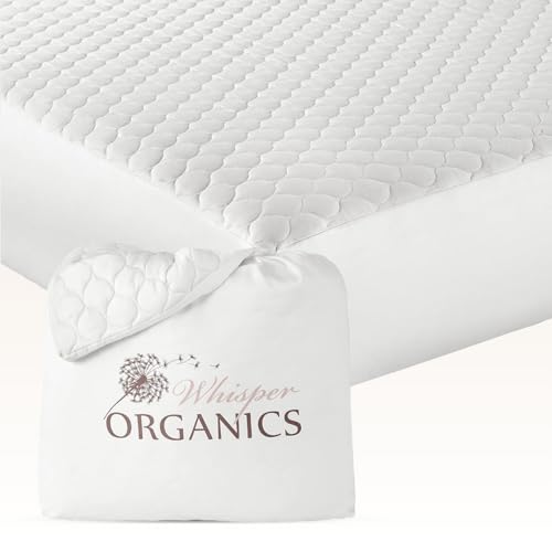 100% Cotton Organic Quilted Mattress Pad Protector