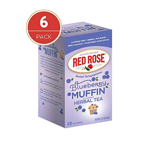 Sweet Temptations Blueberry Muffin Dessert Herbal Tea, 6 Pack - view 4