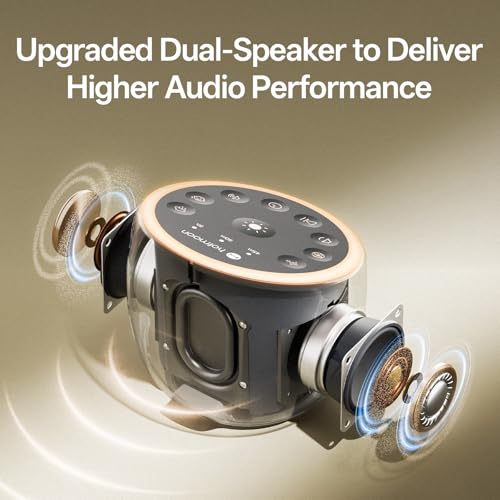 Sound Machine for Sleep, Cocoon 2, 40 Sounds, Dual-Speaker, Plug in - view 5