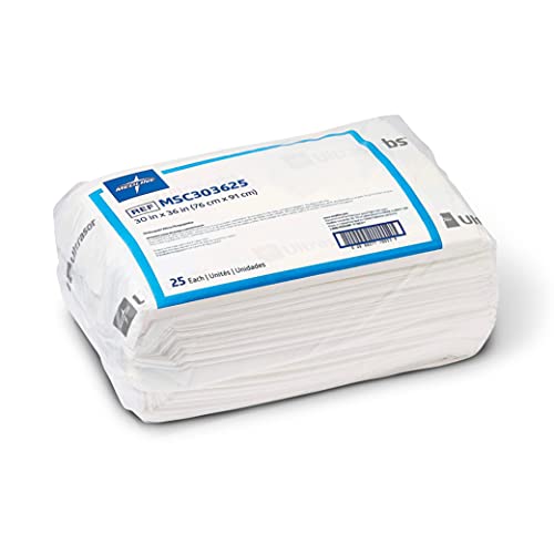 Ultrasorbs Drypads, 30" x 36", 25 Count, Super Absorbent Disposable Bed Pads, Large Incontinence Bed Pads, Chucks Protective Underpads, 10 Times More Absorbent, For Adults, Elderly - view 3