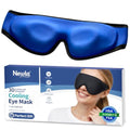 Cooling Gel Eye Mask for Puffy Eyes, Larger Full-Eye Contour Cold Compress