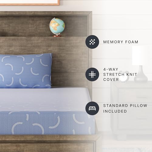 Kids Full Size Mattress and Pillow, Medium Firm - view 5