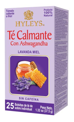 Calm Tea with Ashwagandha, Lavender & Honey, Vegan, 25 Tea Bags - view 4