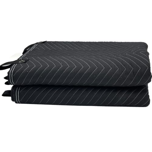72" x 40" Studio Large Sound Dampening Blanket, Sound Insulated Blanket Sound Absorbing Blanket with Grommets for Soundproofing Noise Reduction Light Blocker Basement Recording Studio