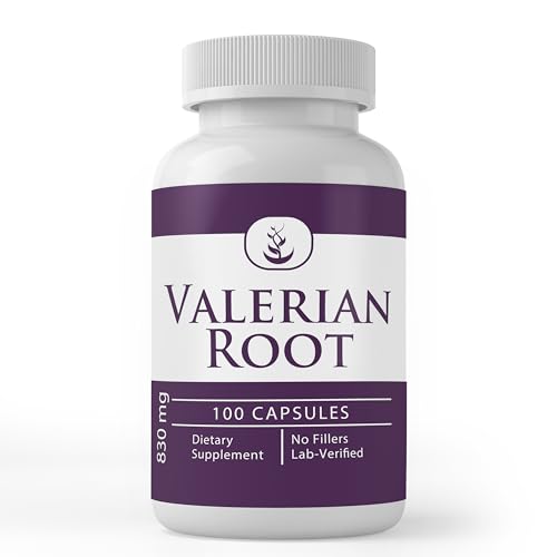 Valerian Root, 100 Capsules
