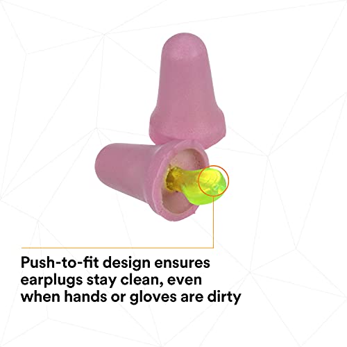 Ear Plugs, No-Touch Foam P2000, Uncorded, NRR 29dB, Bell Shaped - view 3
