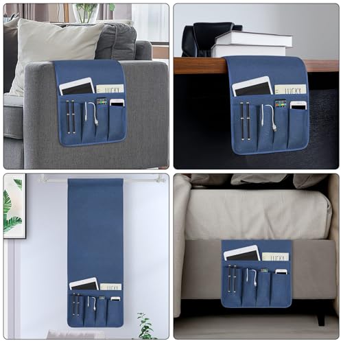 Remote Control Holders for Armchairs, Couch Caddy, Featuring Non-Slip Bases - view 4