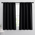 54 inch Blackout Curtains for Living Room Bedroom, Rod Pocket