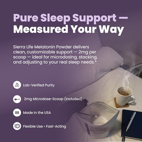Melatonin Powder Bulk Sleep Aid (20g, 10,000 Doses) - view 2