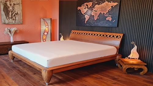 Fitted Sheet for Waterbeds and Box Spring Beds - 170 g/m² - 100% Cotton Jersey - Oeko-Tex Certified - view 5
