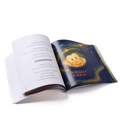 A Tooth Fairy Tradition Keepsake Set: Wiggle and the Starry Pouch - view 3