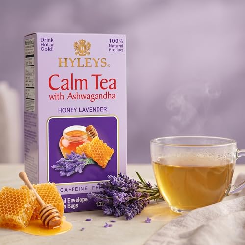 Calm Tea with Ashwagandha, Lavender & Honey, Vegan, 25 Tea Bags - view 2