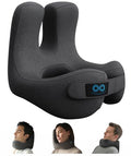 Upgraded Neck Pillow for Airplanes – Memory Foam Travel Headrest for Flying – Portable Multi-Position Travel Pillows with 360°Support – Long Flight Essentials for Sleep & Home Use
