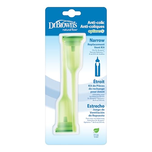 Replacement Vent Kit for Narrow 8 oz Bottles, 2-Pack
