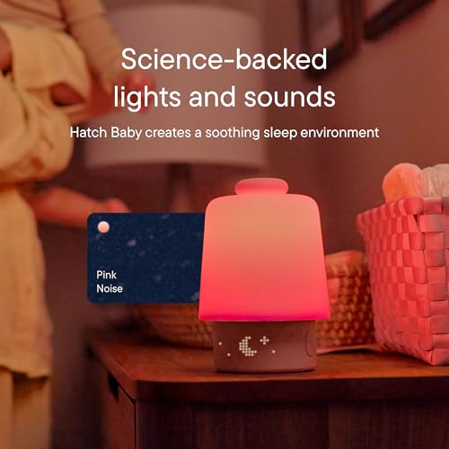 Sleep Bundle: Home & Travel Sound Machines | Expert Sleep Support | Registry Essential | Includes and Portable Hatch Go (Putty) - view 2