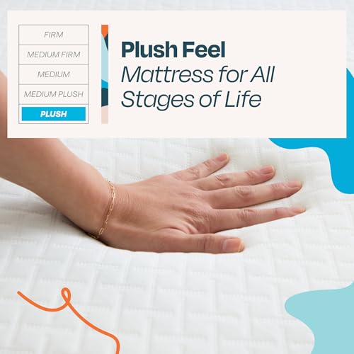 12 Inch Gel Infused Memory Foam Mattress – Queen Size – Plush - Cooling Gel - Mattress in a Box - Primary or Guest Bedroom - Pressure Relieving and Breathable – CertiPUR-US Certified - view 3