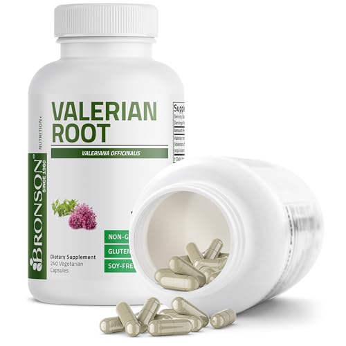 Valerian Root Sleep & Relaxation Support, 240 Vegetarian Capsules - view 4