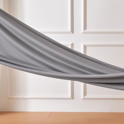 Jersey Knit 4-Piece Sheet Set, Wrinkle Free and Easy Fit, Includes 16" Deep Pocket Fitted Sheet, 1 Flat Sheet and 2 Pillowcases, Queen, Gray - view 3