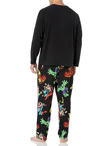 Disney | Marvel | Star Wars Men's Soft & Comfortable Flannel Pajama Sleep Sets - view 6