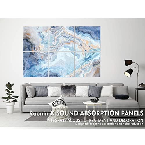 Decorative Acoustic wall Art panels, Sound Absorbing panels. - view 2