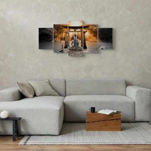 Acoustic Panels Canvas Wall Art Print, Office Orient 90x45 Inch - view 4