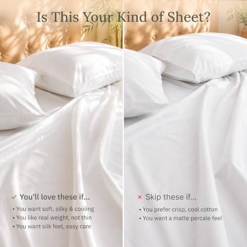 100% Viscose from Bamboo Sheets King, White - view 6