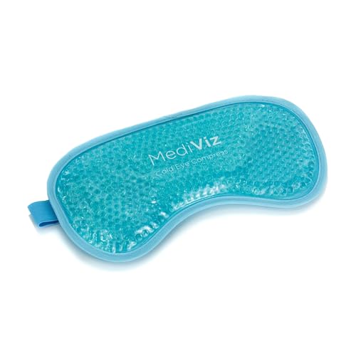 Cooling Gel Eye Mask, Blue