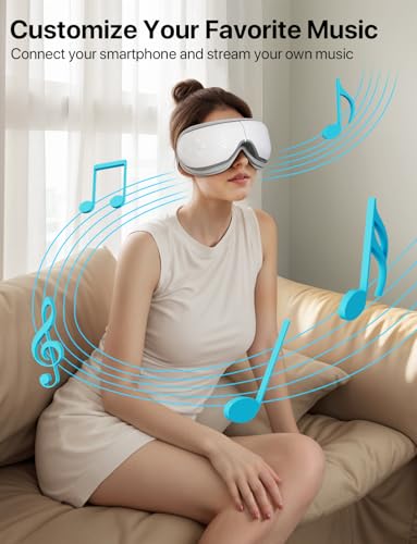Eye Massager with Heat,Heated Massage Eye Mask - view 7