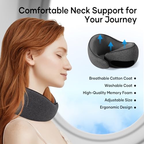 Travel Neck Pillow for Airplanes Car - view 5