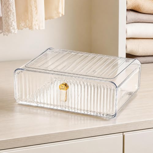 Drawer Organizer, Stackable Acrylic Bra Storage Box - view 2